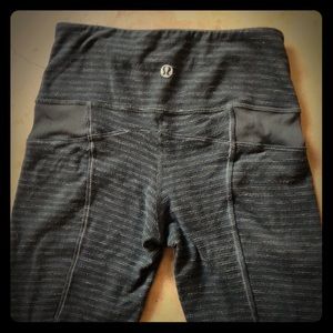 Army green lululemon joggers size 2